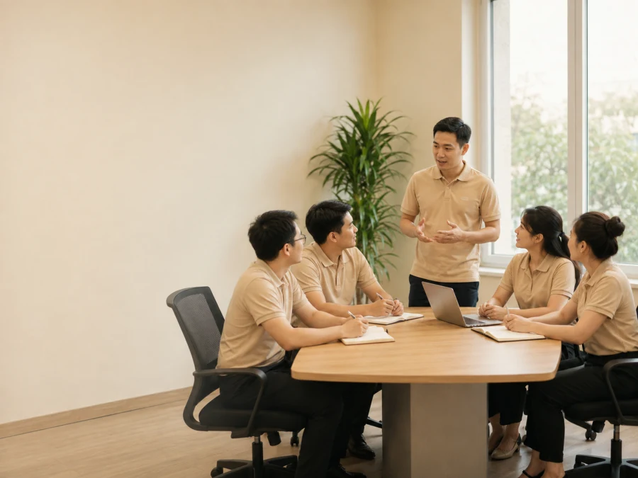 Buổi họp nội bộ của đội ngũ Dược Phan Anh