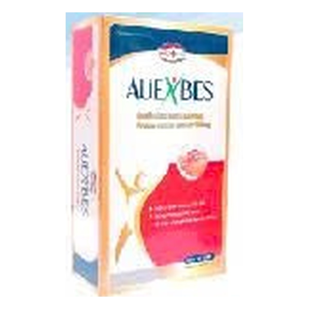 Hộp sản phẩm AUEXBES có hình minh họa vùng khớp gối